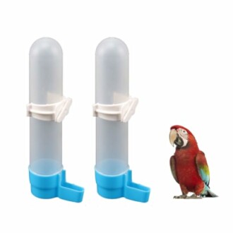 2 Pack Bird Food Drinker – Automatic Water Feeder Dispenser