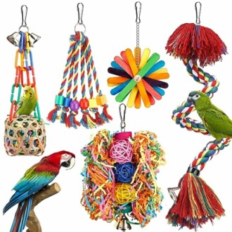 Bird Toys Bird Rope Perch