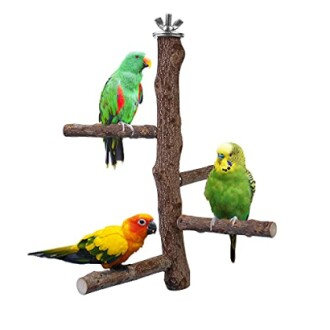 Filhome Bird Perch Stand Toy