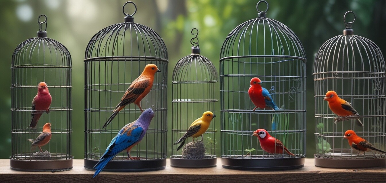 How to Choose the Best Type of Cage for Your Bird